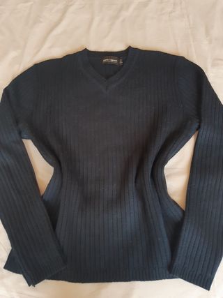 Suéter negro ZARA MAN