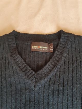 Suéter negro ZARA MAN