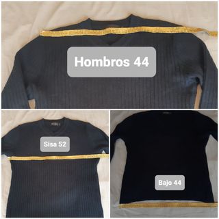 Suéter negro ZARA MAN