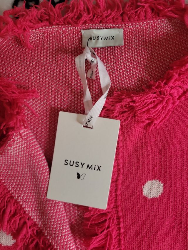 Cardigan a pois Susy Mix