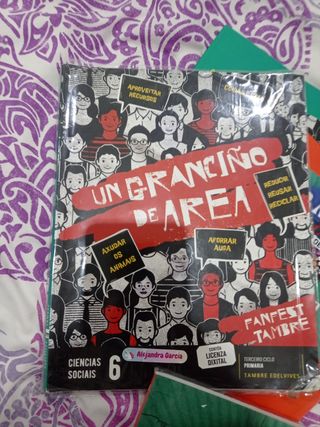 Libros 6 primaria sociales  e ingles