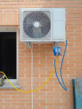 Instalación de aire acondicionado