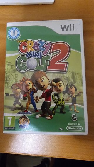 Crazy mini golf 2 wii