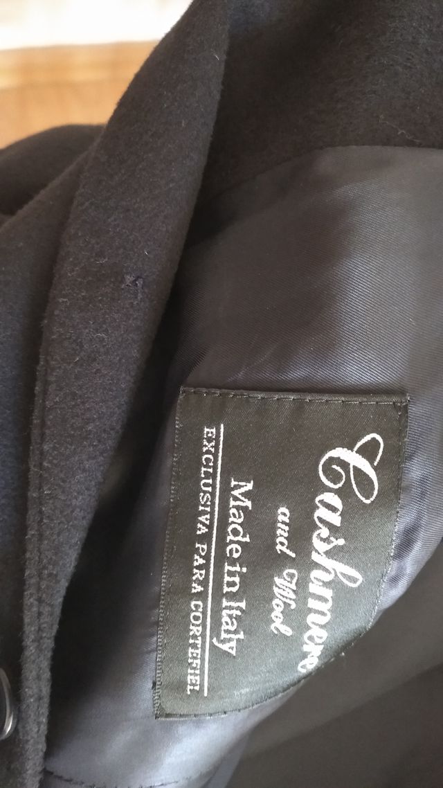 Americana hombre Cortefiel Cashmere lana talla 46