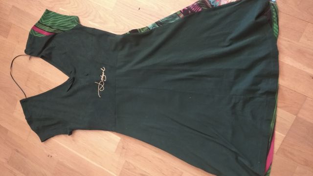 Vestido Desigual verde talla L
