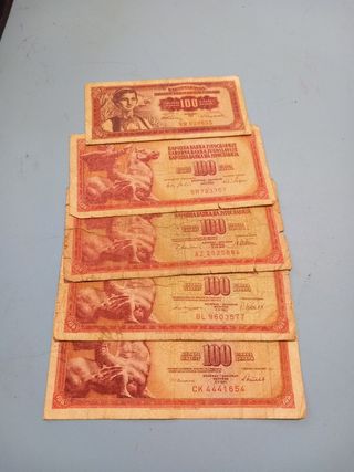 Jugoslavia 1955,1965,1978,1981,1986