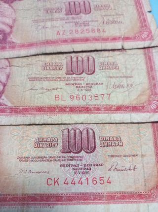 Jugoslavia 1955,1965,1978,1981,1986