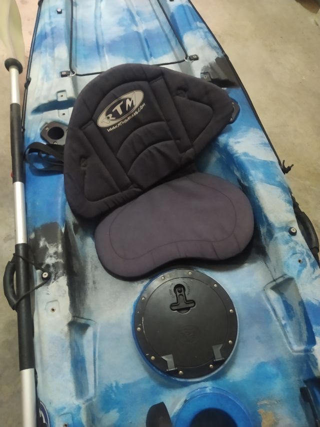 Kayak a pedali per il timone lungo 4'10