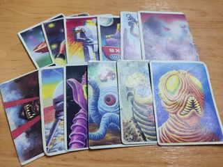 12 cromos Otros Mundos