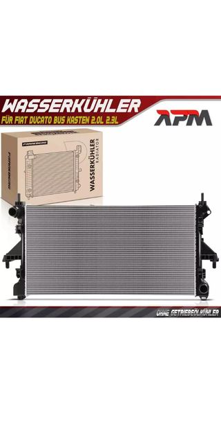 Radiador nuevo Fiat Ducato.