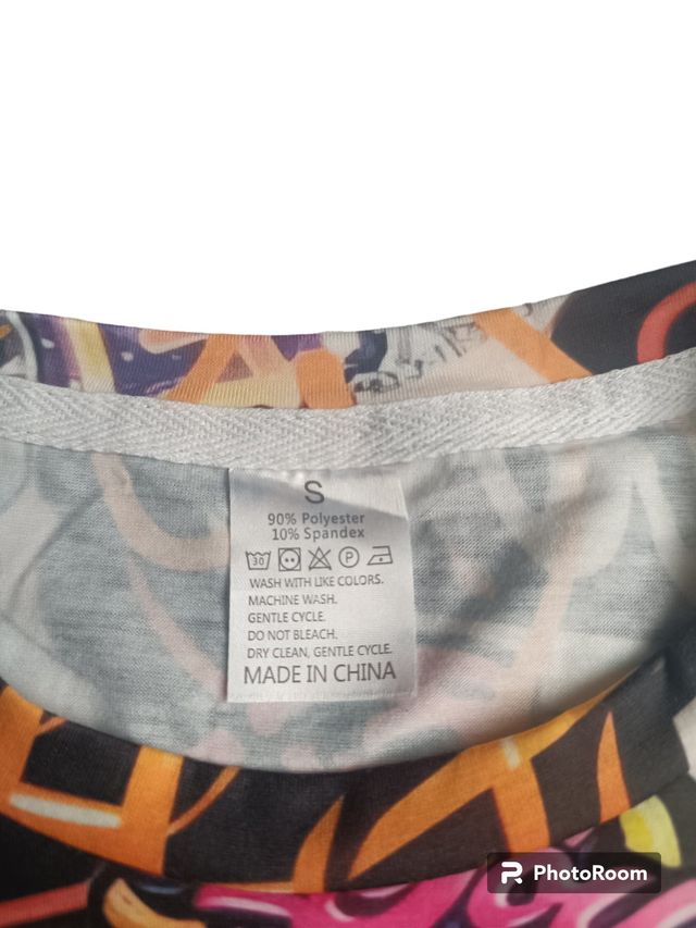 Maglietta Estiva A Maniche Corte Con Stampa