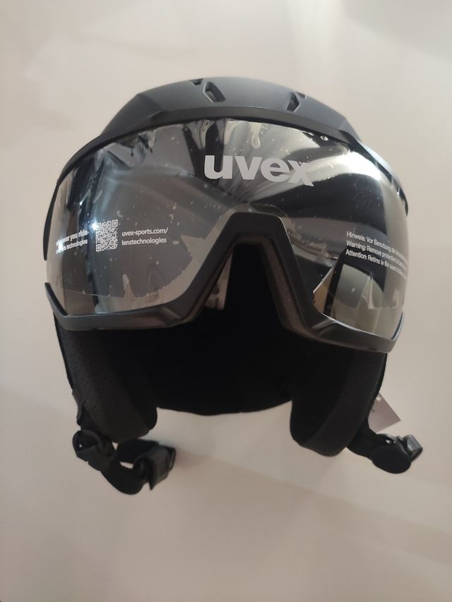 Casco esquiar UVEX INSTINCT VISOR