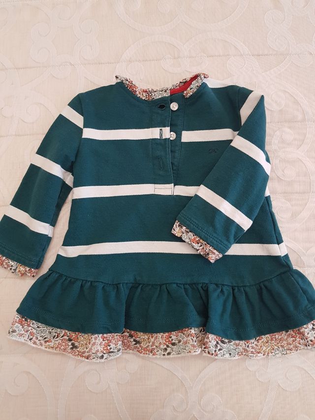Vestido niña talla 12 meses.