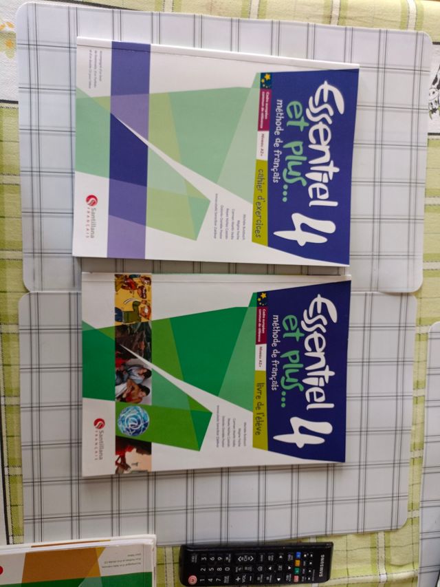 Libros escolares  de frances