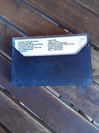 Cassette vintage Carlos Gardel