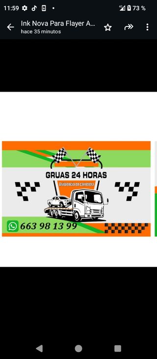 Grúa asistencia en carretera 24 horas Málaga 