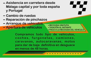 Grúa asistencia en carretera 24 horas Málaga 