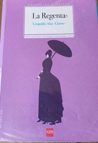 LIBRO LECTURA “LA REGENTA”