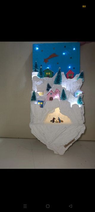 Presepe medio da parete