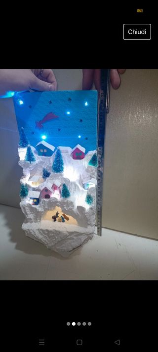 Presepe medio da parete