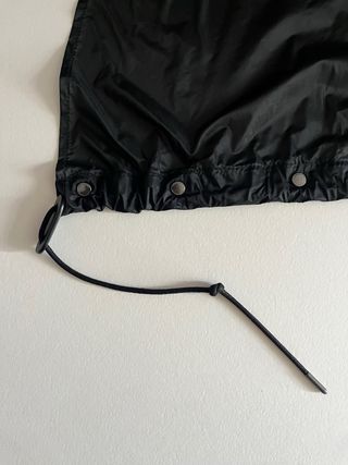 Grabardina negra nylon Burberry
