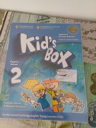 Libro inglés  2 primaria