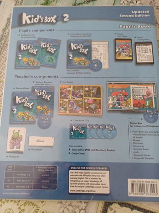 Libro inglés  2 primaria