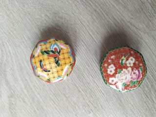 Cajitas porcelana japonesa satsuma