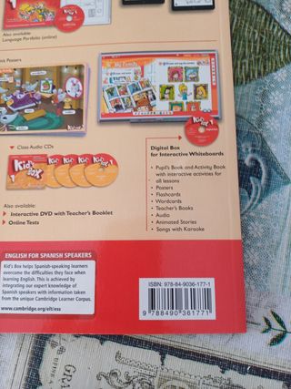 Libro inglés  primero primaria