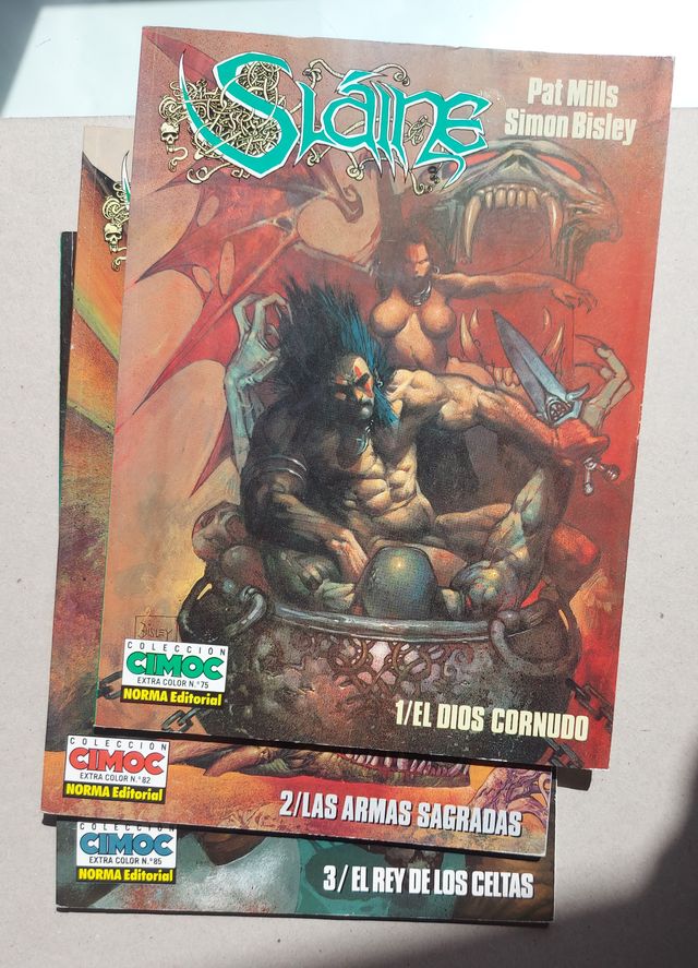 Slaine. De Pat Mills y Simon Bisley