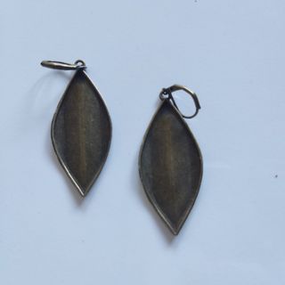 PENDIENTES HOJAS ESTILO VINTAGE