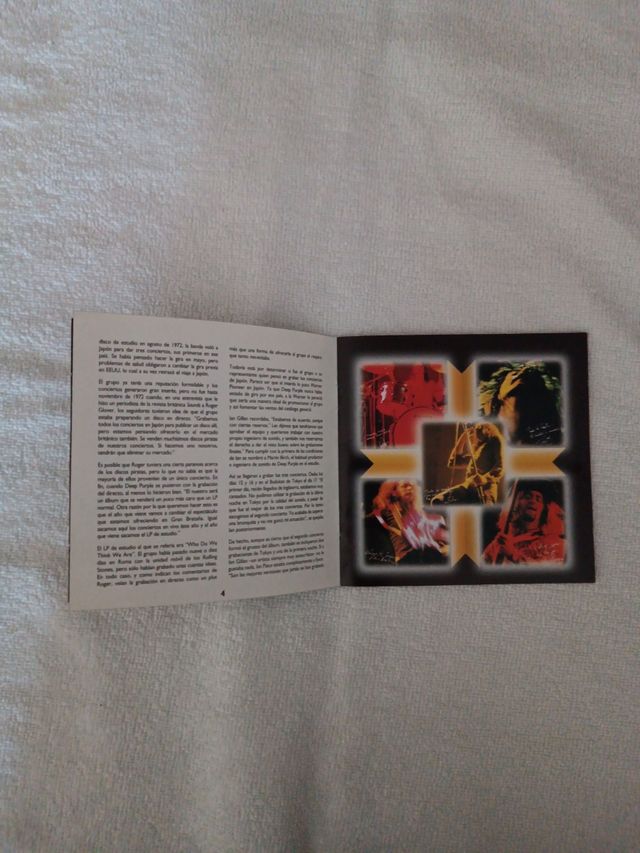 Deep purple CD álbum "made in Japan" 
