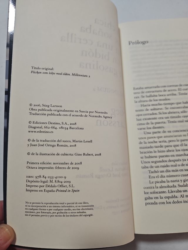 La chica que soñaba con una cerilla ...