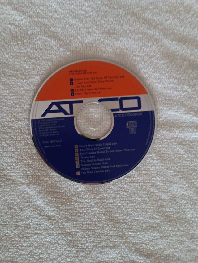 Otis Redding CD. Álbum: Dock of the bay 