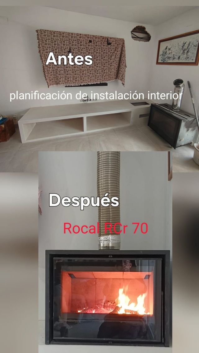 Instalado de insertables 