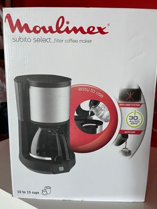 Cafetera Subito Select Moulinex