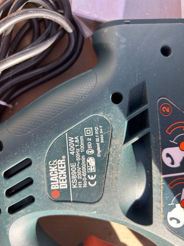 serrucho electrico black & decker scorpion