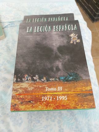 3 tomos Legión Española. De 1920 a 1995