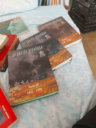 3 tomos Legión Española. De 1920 a 1995