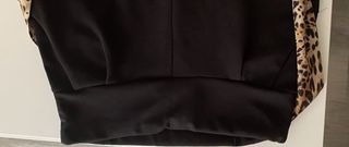 Pantalon negro con cinturos 