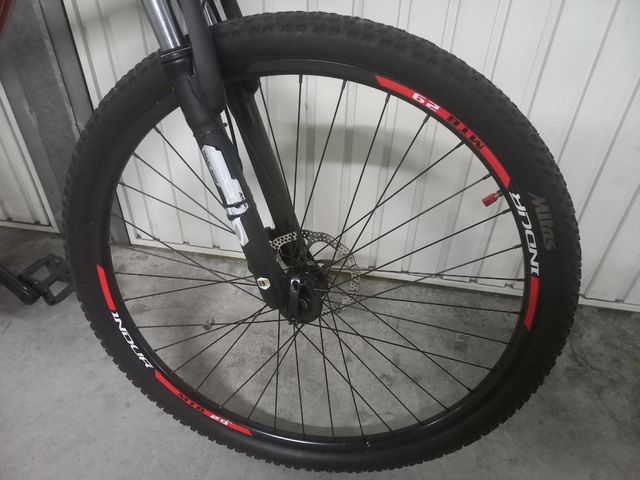 Bicicleta indur 29" L 1,75-1,90cm