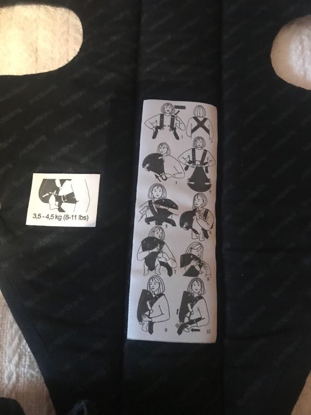 Arne , colgador para bebe “baby bjorn.