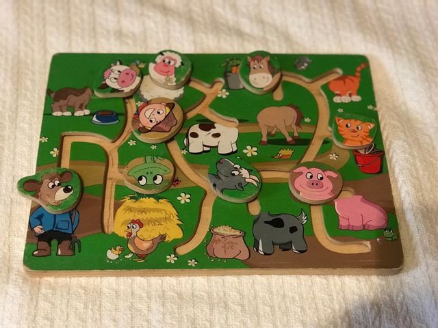 Puzle de madera para bebes