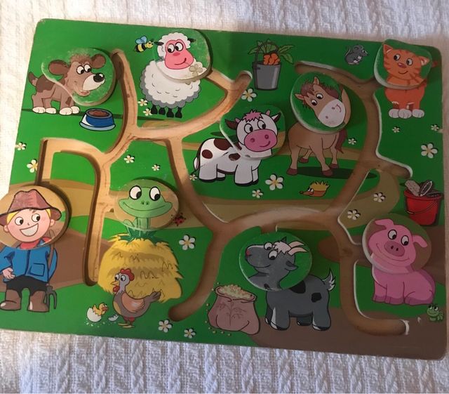 Puzle de madera para bebes