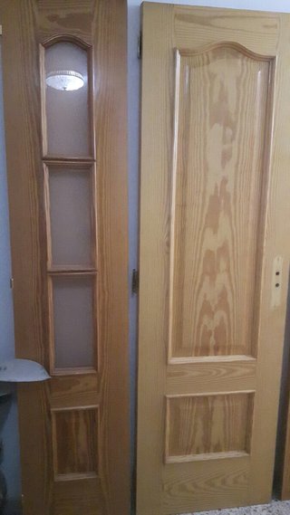 Puerta roble