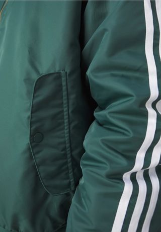 Adidas chaqueta bomber verde reversible