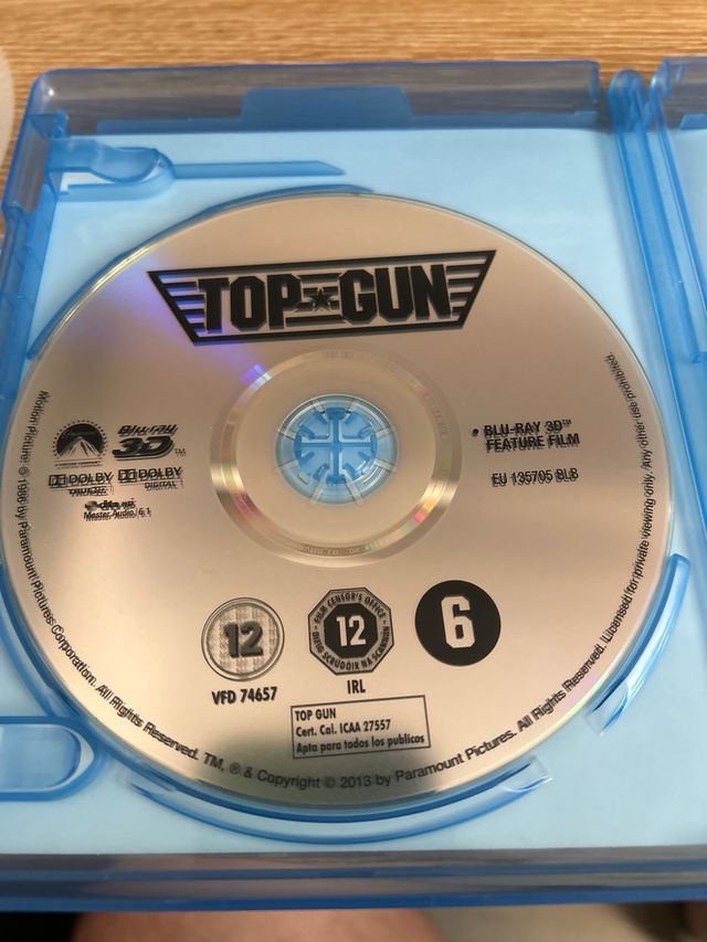 Top Gun 3D Blu-ray + Blu Ray