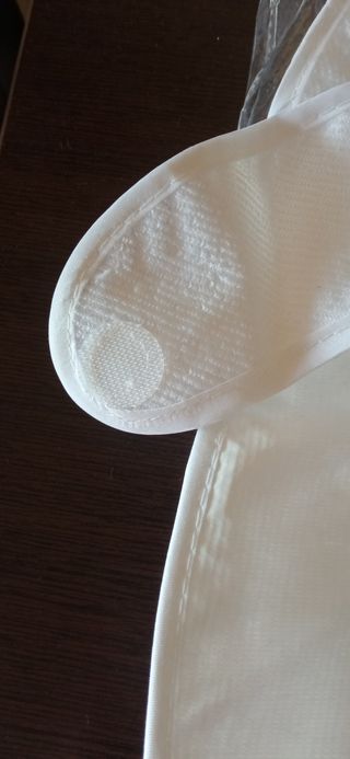 11 baberos de rizo  impermeable para adultos