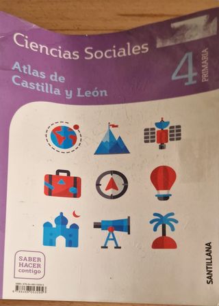 Libro 4º Primaria. ciencias sociales. Santillana