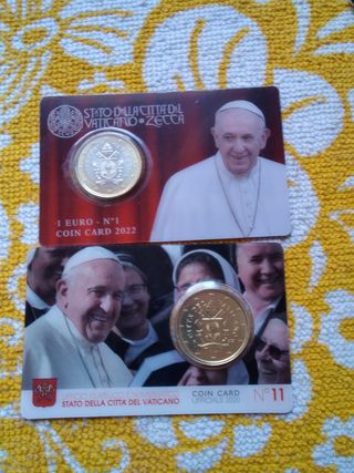 Vaticano coincard las 2 monedas